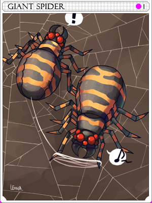 Giant Spider Card