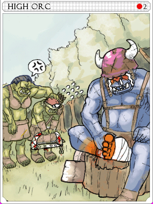 High Orc Card
